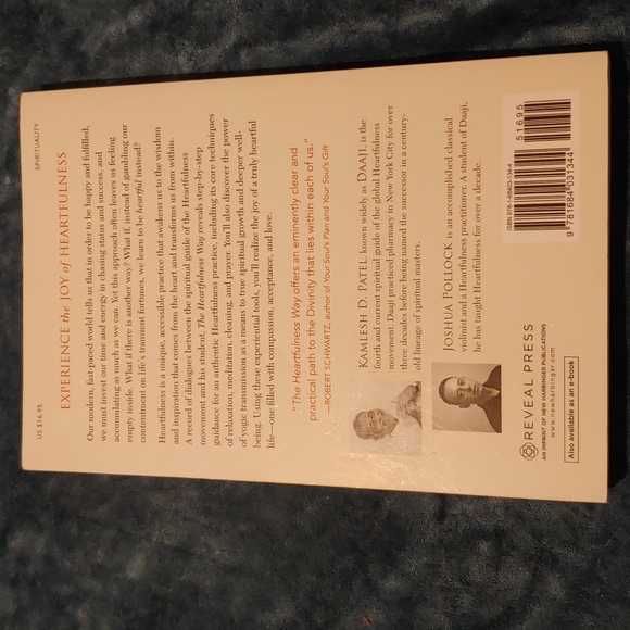 The Heartfulness Way by Kamlesh D. Patel and Joshua Pollack - Picture 2 of 2